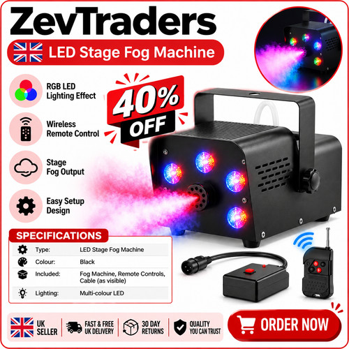600w led rgb smoke - rgb, fog