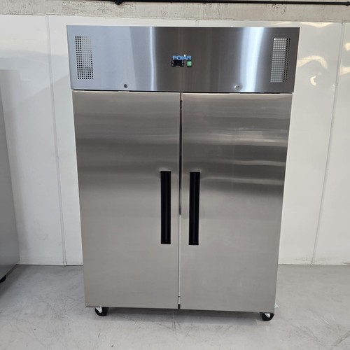 Upright fridge double door - fridge,