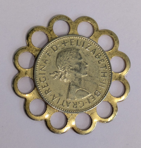 Vintage coin regina elizabeth - coin,