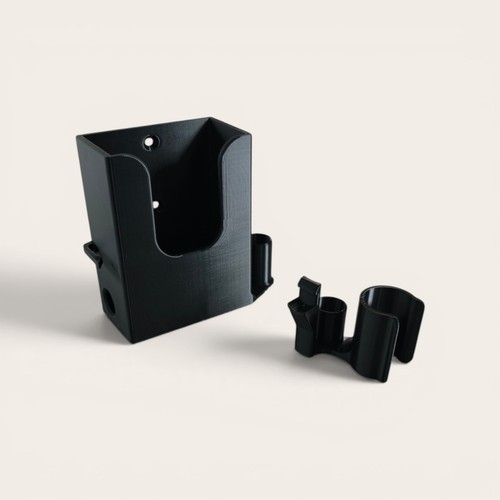 Wall mount tube - mount, &