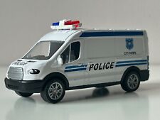 Police Car Van City Patrol Model Diecast Toy Pull-back Action 1:43-1:50 Scale