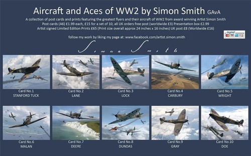 Spitfire mk1 aces dfc - spitfire,
