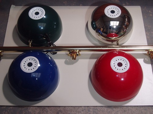 Pool snooker brass rail - pool/snooker, light