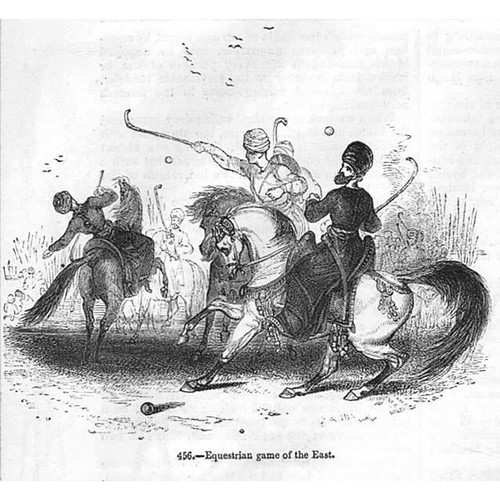 Horse polo equestrian game - polo,