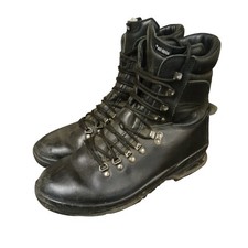 Alt-Berg Peacekeeper P1 Aqua Altberg Black Leather Boots Size 9 Police Military