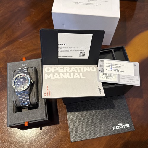 Fortis f39 automatic watch - f39,
