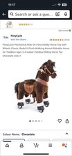 Ponycycle Ride-On Toy for Indoor Use