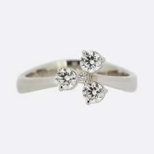 De Beers Three Stone Diamond