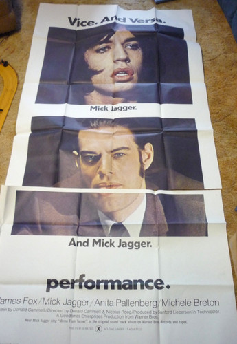 Performance movie poster - performance,