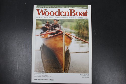 Woodenboat magazine may june - magazine, may/june