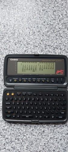 Casio 8500 digital diary - sf-8500,