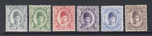Zanzibar 1908 low values 6 - low, x