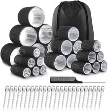 50Pcs Hair Rollers with Clips