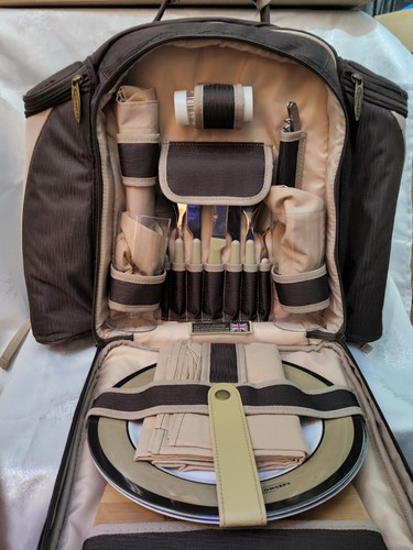 Concept picnic backpack - concept, set