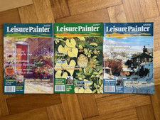 Leisure Painter Magazines X 3 - Feb,  Aug & Dec 2004
