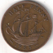 1955 Great Britain Circulated