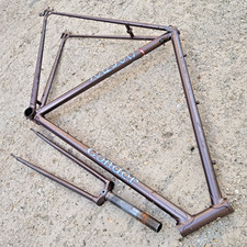 Condor Road Racing bike frame & Fork Reynolds 531 Cromoly tubing Retro Bicycle