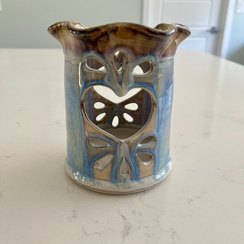 Greg olson art - pottery, blue