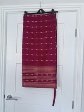 Thai Silk Midi Wrap Skirt