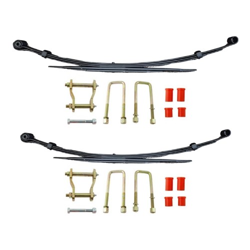 Pair rear leaf spring - leaf, +