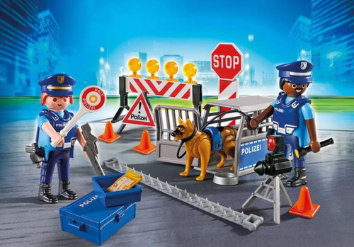 Playmobil police roadblock - playmobil,