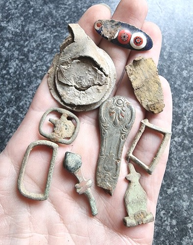Metal detecting finds antique - metal,