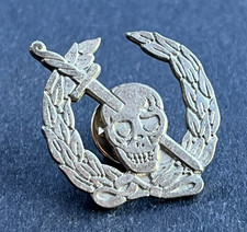 MOTORCYCLE Pin Badge SKULL