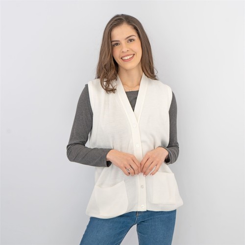 Balmoral womens jumper - jumper, white