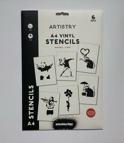 Banksy stencils vinyl - stencils, 6
