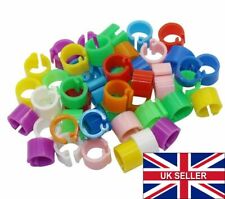6mm Foot Rings Inner Diameter Birds Quail Pigeons Parrots Leg Click Clips Ring 