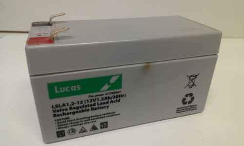 Lucas 12v 2ah replace - lucas, 1.2ah