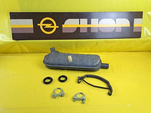 Exhaust muffler middle - , pot