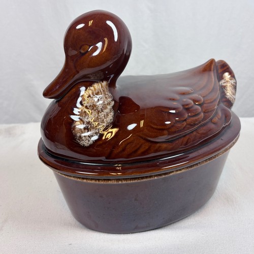 Vintage hull pottery mirror - pottery,