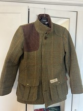 Joules Kids Tweed Wool Field Coat Size 9-10