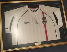 Signed Framed David Beckham