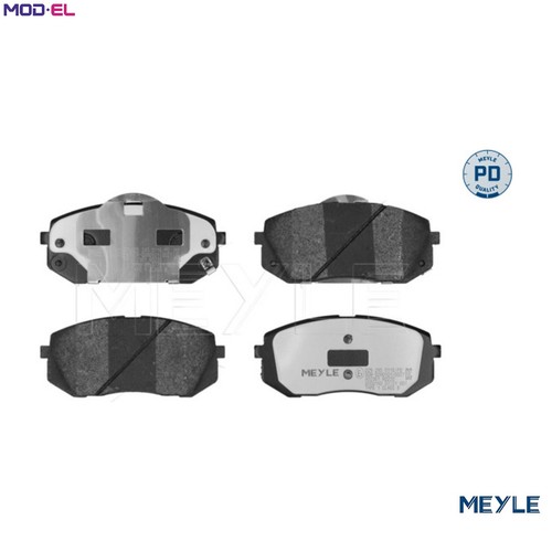 Brake pad set disc - disc, 025
