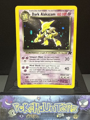 Pokemon card dark alakazam - pokemon,