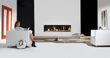 Senso Fireplaces Deluxe 12 Frameless Balanced Flue HE Edge Gas Fire