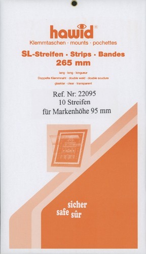 Hawid stamp mounts - stamp, 265x95mm