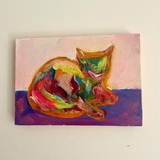 Original Abstract Oil Painting