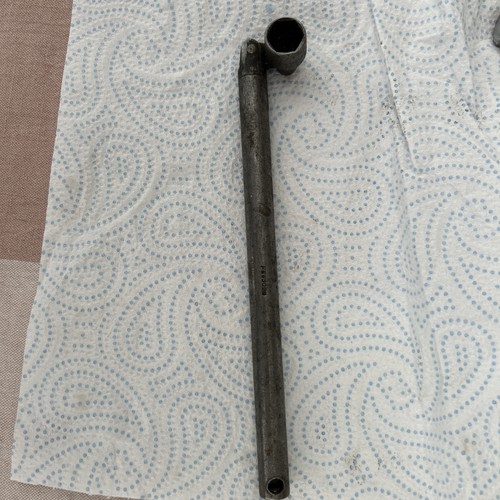 Vintage hinged socket wrench - hinged,