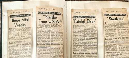 Original ww2 scrapbook - original,