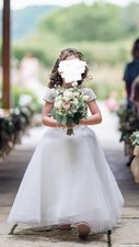 True bride flower girl dress - true,