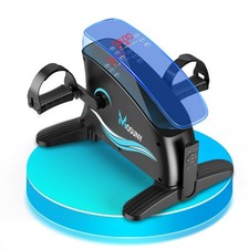 Electric Pedal Exerciser Dual-Mode Mini Exercise Bike 15 Adjustbale Speed 