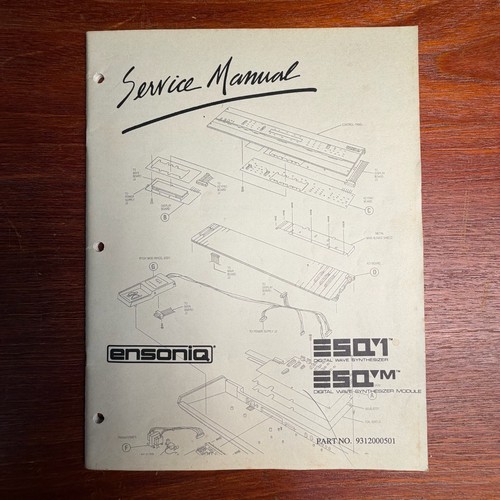 Vintage ensoniq esq and - esq-1,