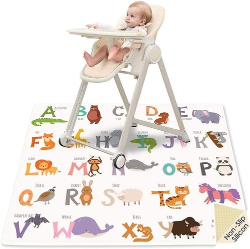 Splash mat under highchair - mat,