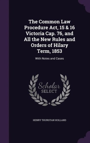 Holland common law procedure - law,