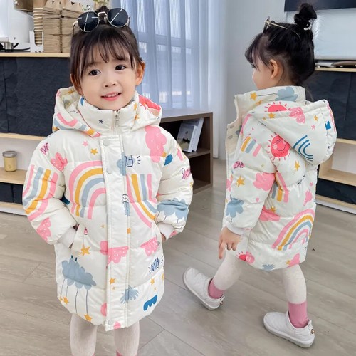 New girls boys down jacket - new,