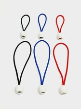 10x Ball Bungee Elastic Bungee Tent Boat Tie Loop Shock Cords Easy Fix Ties Rope
