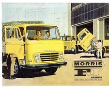 Morris FJ Series Trucks 1964-1965 UK Market Sales Brochure Prime Mover Tipper